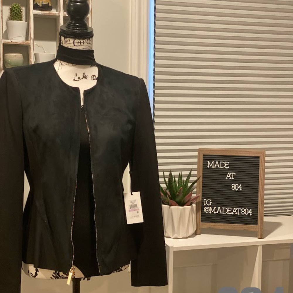 Modern/Folk Blazer Jacket DKNY